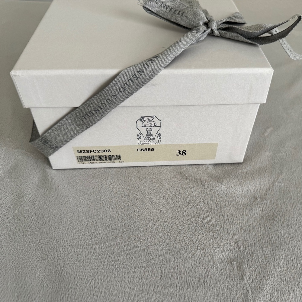 Brunello Cucinelli Suede Sandals with Precious Tassel - Picture 7 of 14